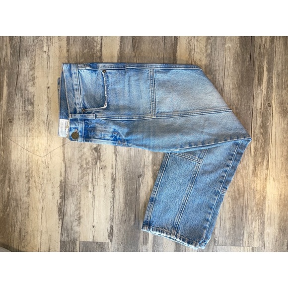 Current/Elliott light wash patchwork jeans - Picture 6 of 11